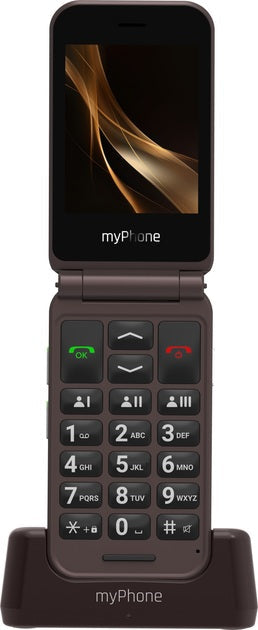myPhone Harmony LTE Praline Collection | Brown | 2.8+1.44 " | IPS | 48 MB | 128 MB | Single SIM | MicroSD | Bluetooth | 5.1 | Main camera resolution 2 MP | 1300 mAh