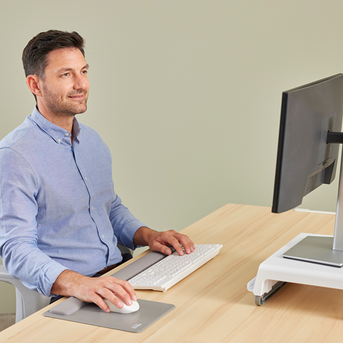 Fellowes | Breyta Keyboard Wrist Rest | Grey