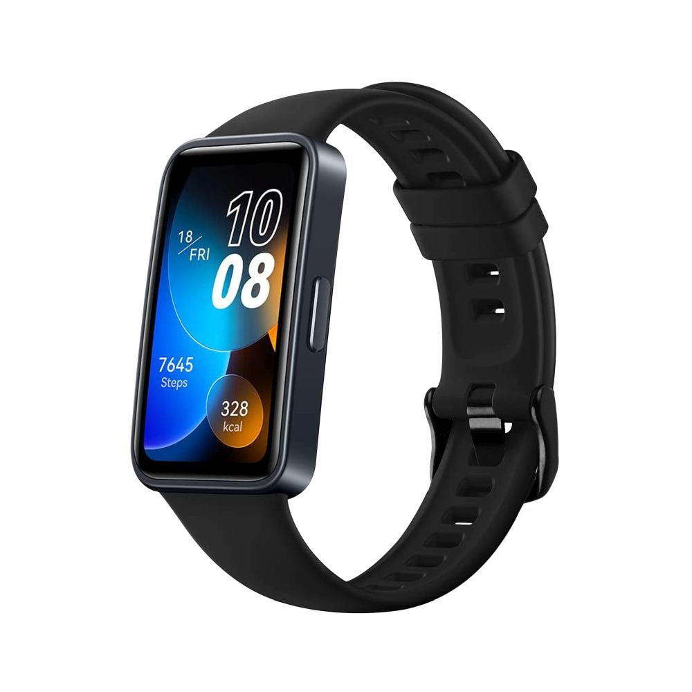 Fixed | Silicone Strap for Huawei Band 8/9/10 | Black