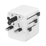 Gembird Universal travel power adapter | TPA-1A2C20-01-W | Travel Adapter | 20 W