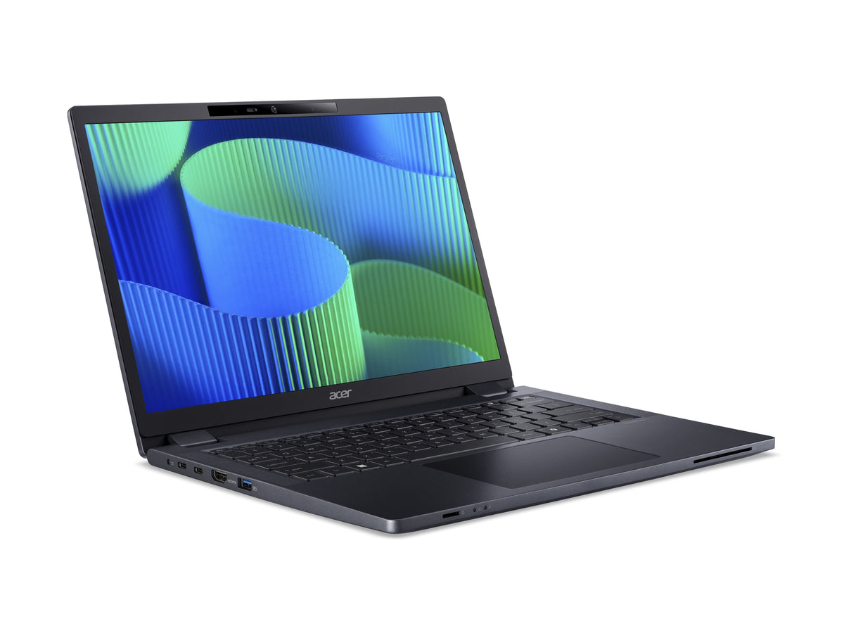 Acer | TravelMate TMP414-53-G2-TCO-585Q | Slate blue | 14 " | WUXGA | 1920 x 1200 pixels | Intel Core 5 | 120U | 16 GB | DDR5 | Solid-state drive capacity 256 GB | Intel Iris Xe Graphics | Windows 11 Pro | 4G | Keyboard language English | Keyboard backlit