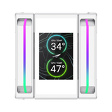 Gamemax CPU Air Cooler | SIGMA 620 LCD WH | White