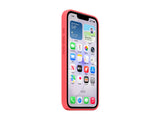 Apple iPhone 17e Silicone Case with MagSafe – Bright Guava | Apple