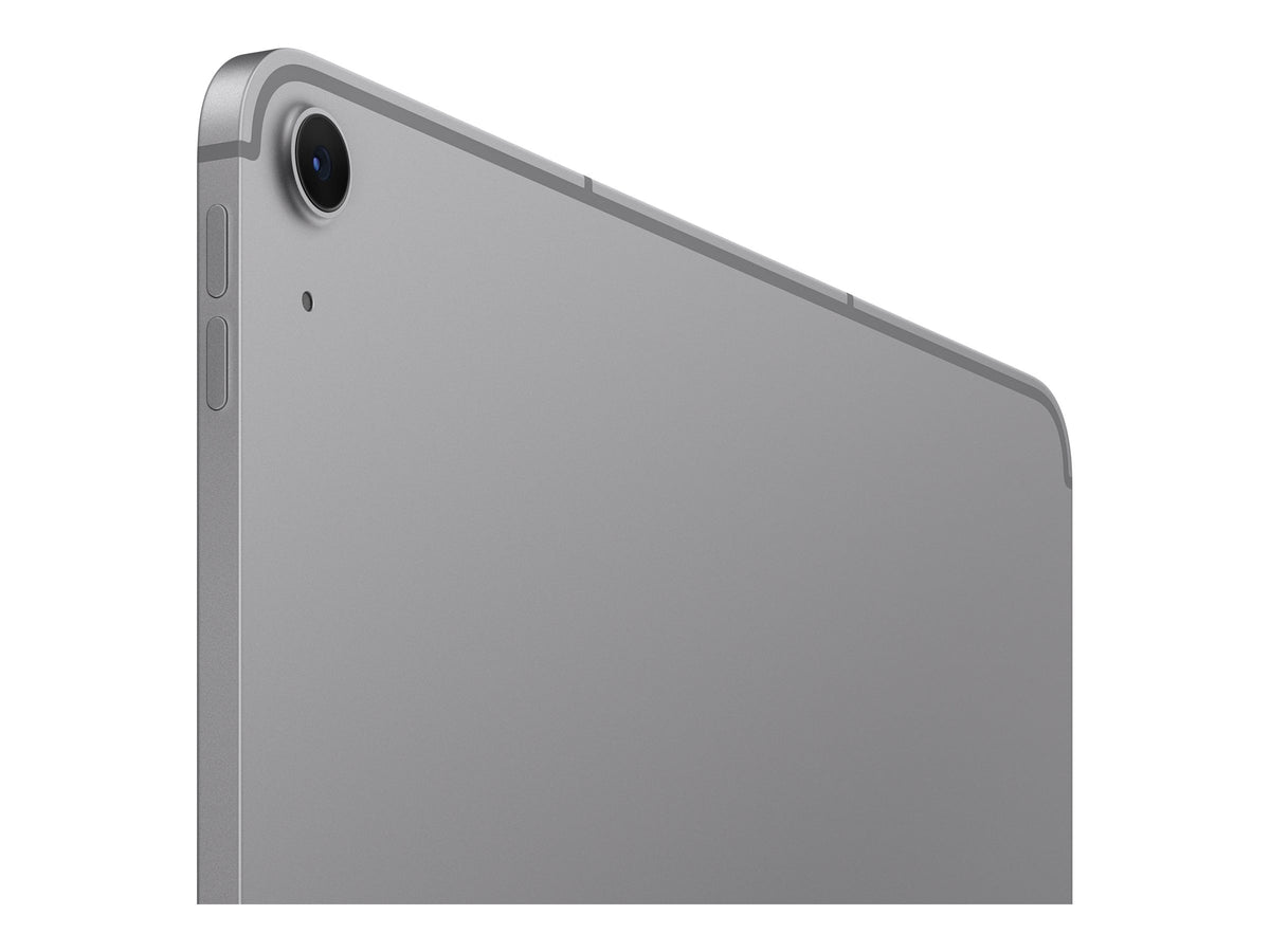 Apple | iPad Air Wi-Fi + Cellular | Space Gray | 13 " | 2732 x 2048 pixels | IPS | Apple | 12 GB | M4 | 128 GB | 3G | 4G | 5G | Wi-Fi | Front camera | 12 MP | Rear camera | 12 MP | Bluetooth | 6.0 | iPadOS | 26