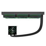 Gamemax CPU Liquid Cooler | HAILSTORM 360 LCD BK | Black