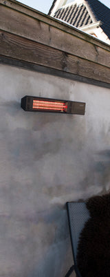 SUNRED | Heater | RDS-15W-B, Fortuna Wall | Infrared | 1500 W | Black | IP55