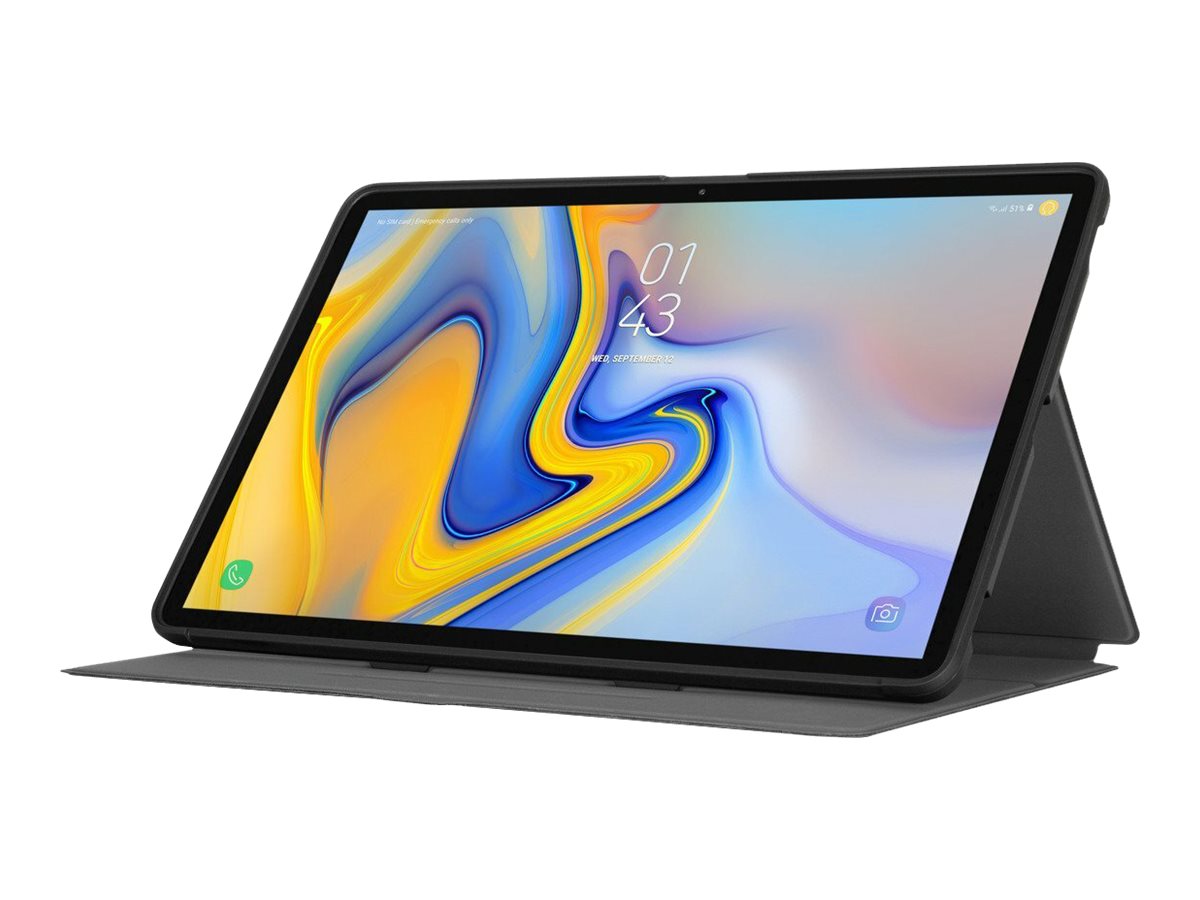 Targus Click-In Case | THZ904GL | Tablet Case | Samsung Galaxy Tab S10+ 12.4” , Tab S9+ 12.4”, Tab S9 FE+ 12.4”, Tab S8+ 12.4”, Tab S7+ 12.4”, Tab S7 FE 12.4” | Black