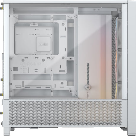 Corsair PC Case | Frame 4000D RS ARGB Modular | Mid-Tower | White