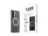 CARE by PanzerGlass Samba Case Transparent w. White Qi Samsung New Galaxy S26 Plus | PanzerGlass