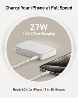Anker MagGo Power Bank | A1654G21 | 10000 mAh | White