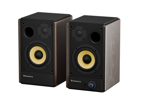 Genesis 2.0 Speakers | Arsen 402BT | 60 W | Bluetooth | Wireless connection | Brown
