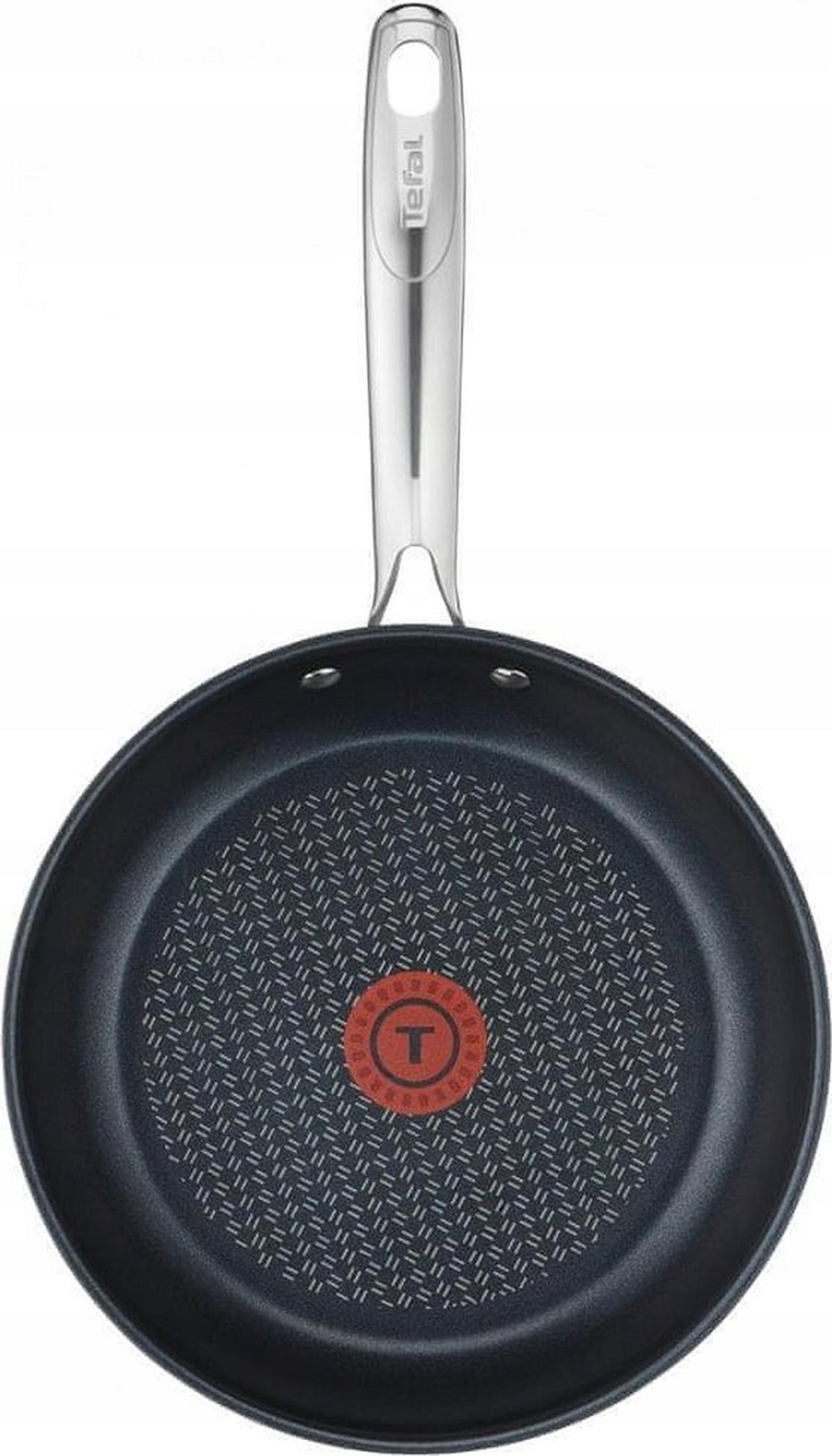 TEFAL Pan | G7320434 Duetto+ | Frying | Diameter 24 cm | Suitable for induction hob | Fixed handle | Black/Silver