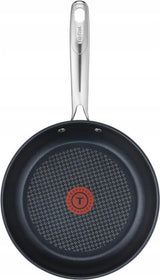 TEFAL Pan | G7320434 Duetto+ | Frying | Diameter 24 cm | Suitable for induction hob | Fixed handle | Black/Silver
