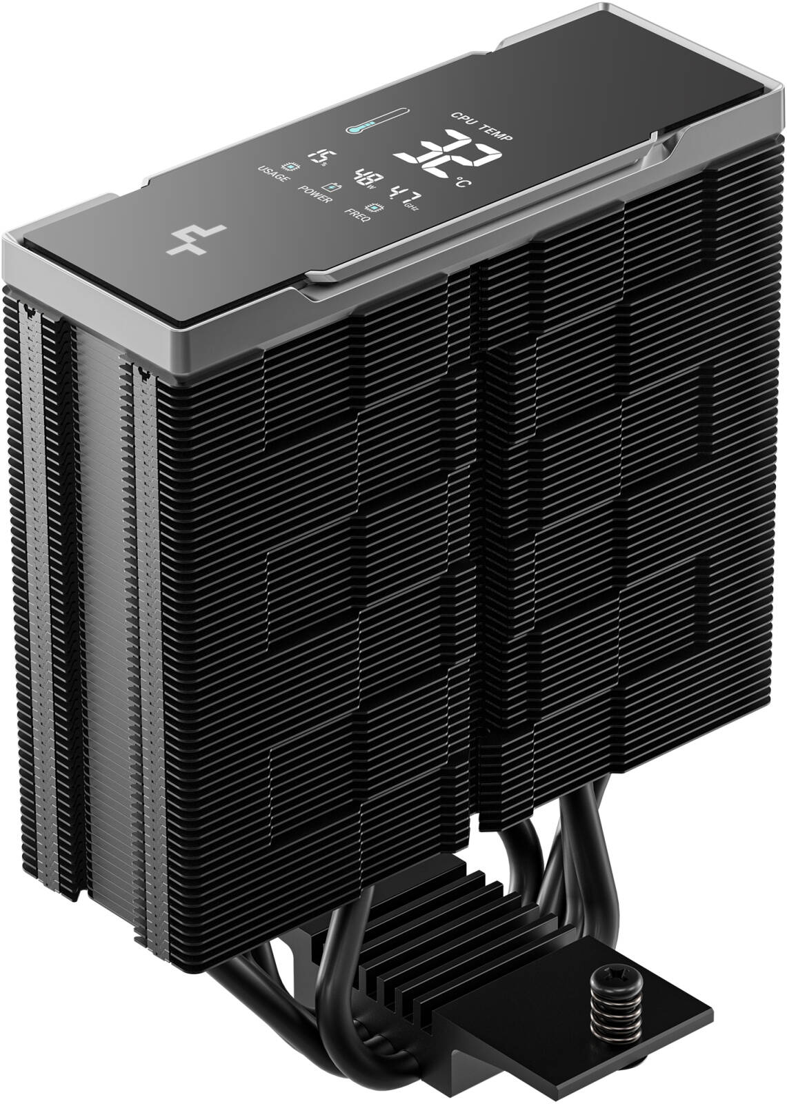 Deepcool CPU Air Cooler | AK400 G2 DIGITAL NYX | Black | Intel, AMD