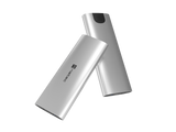 Natec | Rhino M.2 NVME Lite USB-C External, Gen 2 Steel Arctic Silver | Solid-state drive interface NVMe