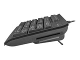 Natec | Moray | Keyboard with Smart ID card reader | Wired | US | Black