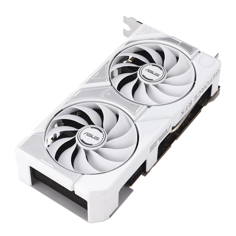 Asus Dual GeForce RTX 5060 White OC Edition 8GB GDDR7 | NVIDIA | 8 GB | GeForce RTX 5060 | GDDR7 | HDMI ports quantity 1 | PCI Express 5.0