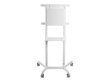 Neomounts Floor stand | NS-M1250WHITE TV trolley | Rotate, Tilt | 37-70 " | Maximum weight (capacity) 70 kg | White