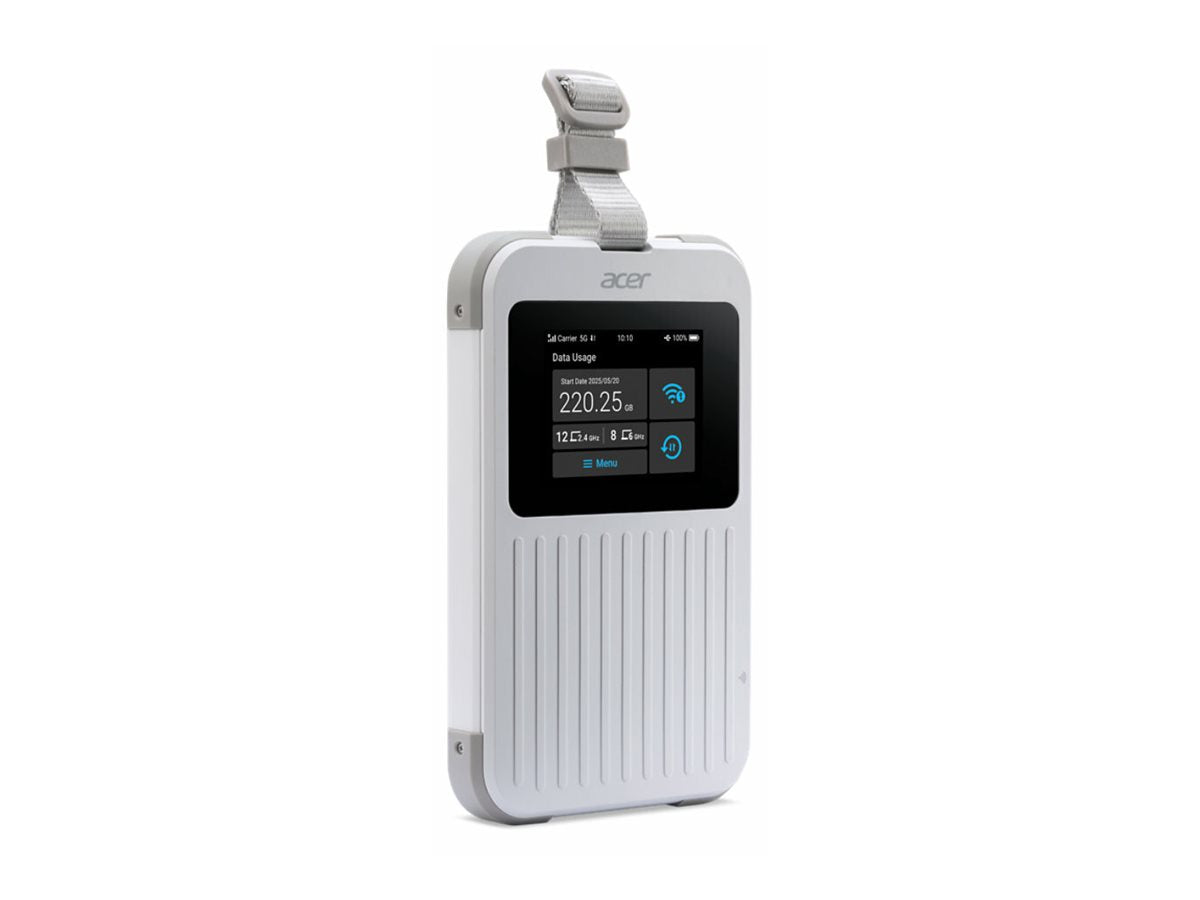 Acer | Connect M6E Wi-Fi 5G Mobile Hotspot | FF.G2VTA.001 | 802.11ax | Mesh Support No | MU-MiMO No | 5G