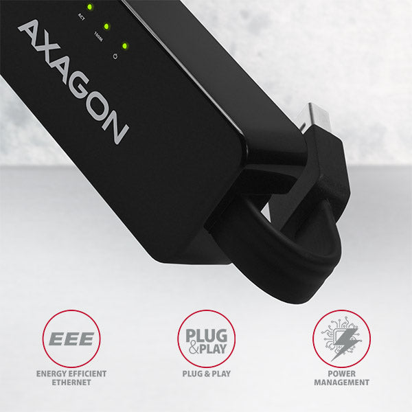 AXAGON ADE-XR USB 2.0 Ethernet 10/100 adapter with automatic installation