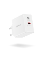 Lenovo Dual USB-C 65W GaN Charger | Charger | USB-C | 65 W