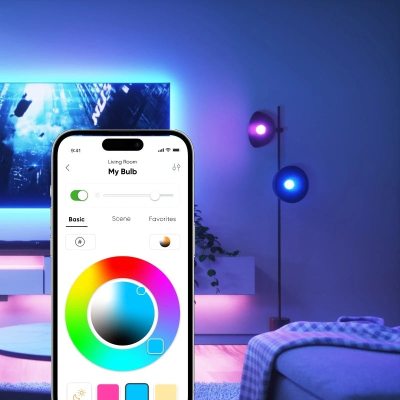 Nanoleaf Essentials Smart A60 Bulb Matter WiFi 900Lm 2700-6500K, 2pcs pack | E27 | 9 W | RGBCW