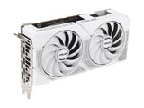Asus Dual GeForce RTX 5060 White OC Edition 8GB GDDR7 | NVIDIA | 8 GB | GeForce RTX 5060 | GDDR7 | HDMI ports quantity 1 | PCI Express 5.0