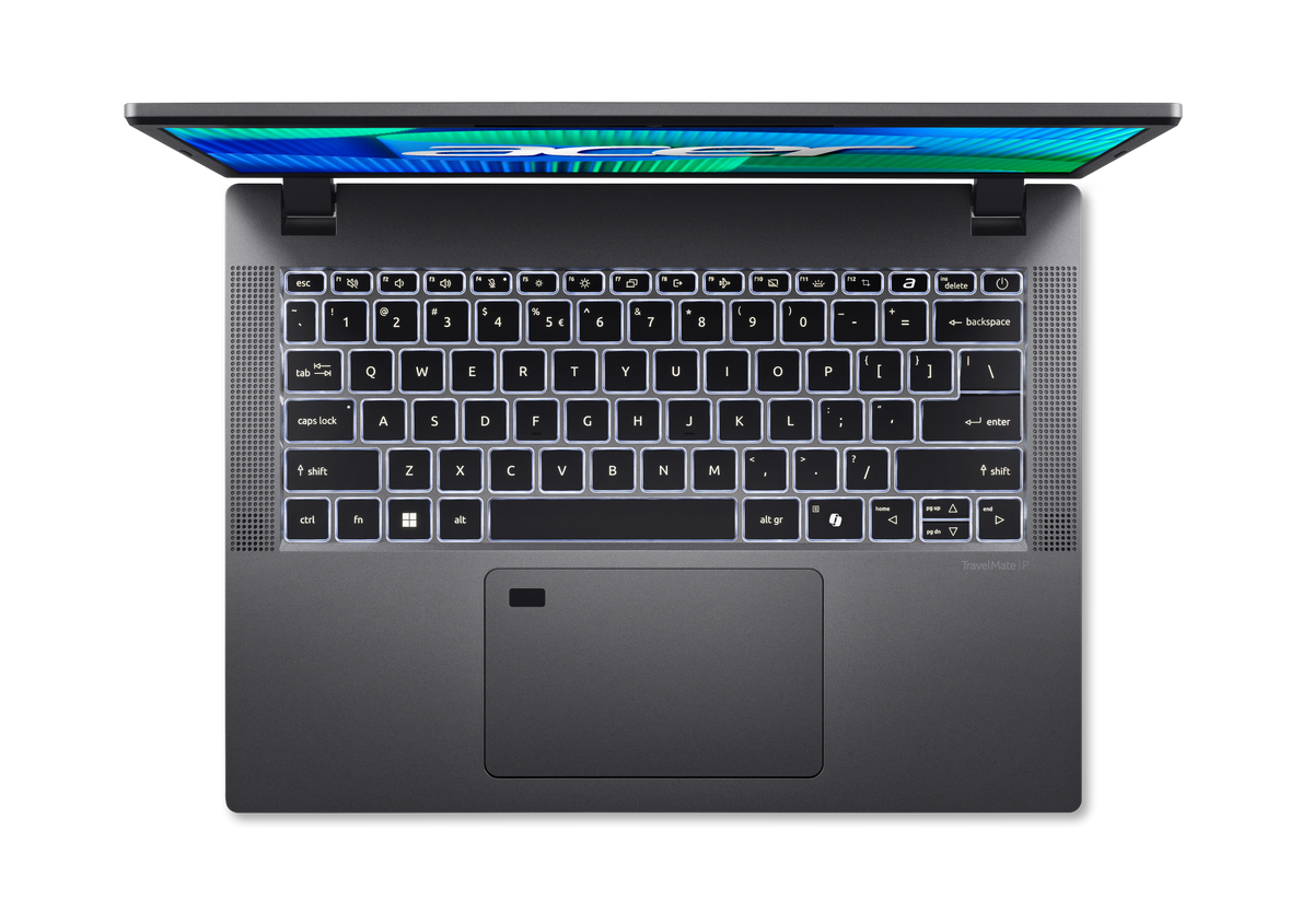 Acer | TravelMate | TMP214-55-G2-TCO-58UX | Grey | 14 " | WUXGA | Intel Core 5 | 120U | 16 GB | Solid-state drive capacity 512 GB | Intel Iris Xe Graphics | Windows 11 Pro | Keyboard language English | Keyboard backlit | Warranty 24 month(s)