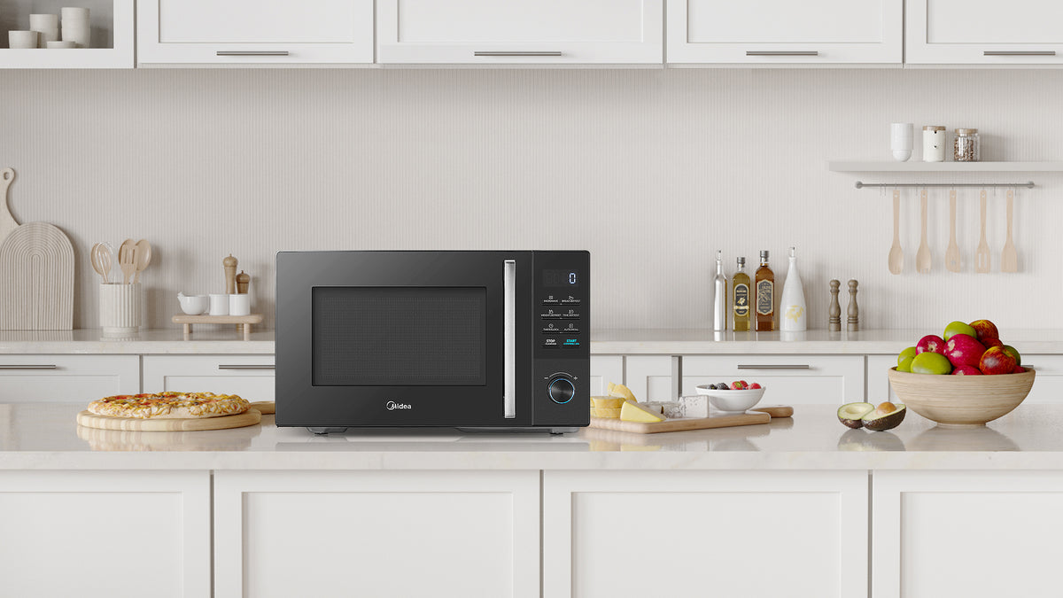 Midea Microwave oven | MMO-AM25VB(BK) | Free standing | 900 W | 25 L | Black