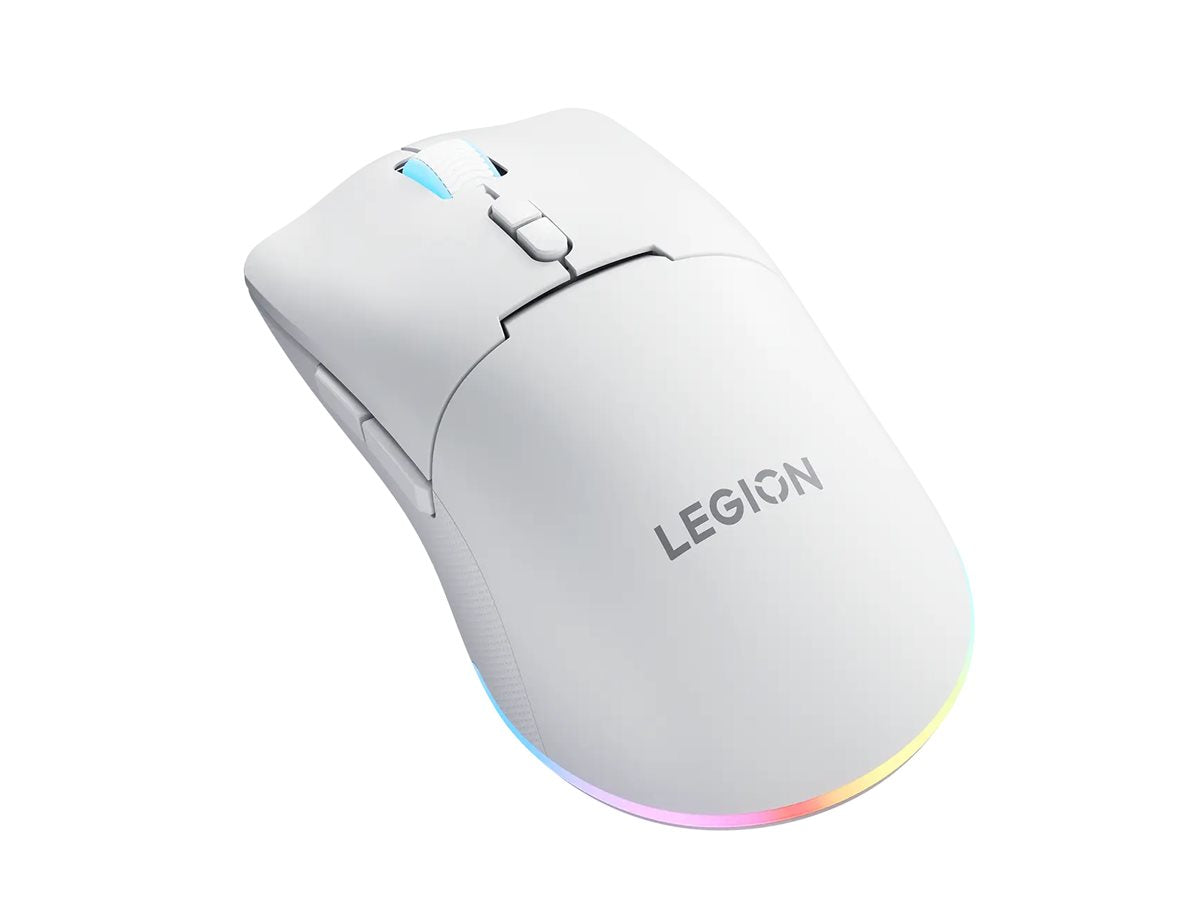 Lenovo RGB Gaming Mouse | Legion M220 | Wireless | 2.4 GHz, Bluetooth, Wired | Glacier White