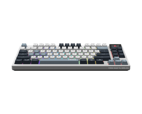 MSI FORGE GK600 TKL WIRELESS SKY | Gaming Keyboard | Wireless | Bluetooth | US | Mechanical Linear
