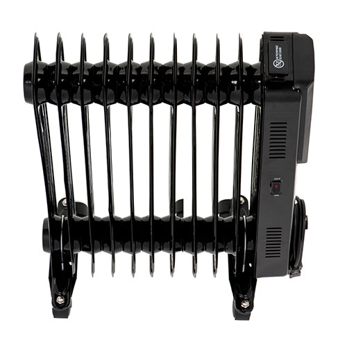 Camry | Heater | CR 7813 | Oil Filled Radiator | 2500 W | Number of power levels 3 | Black