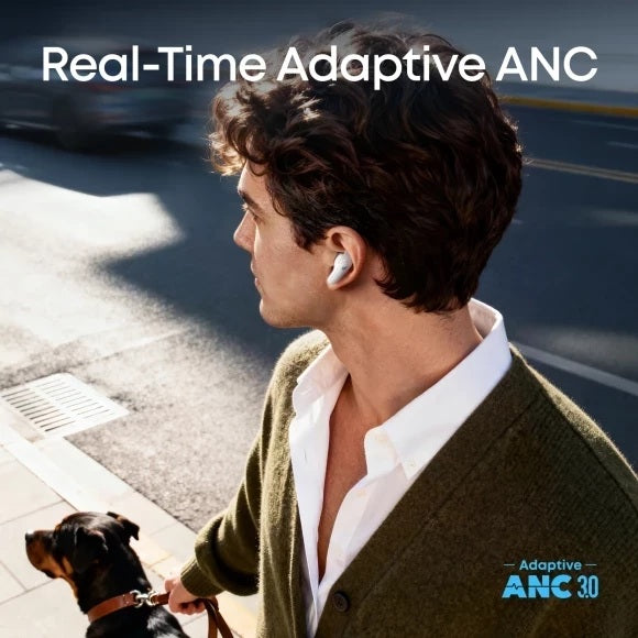 Anker Soundcore Earbuds | Liberty | Bluetooth | Semi-in-ear | Microphone | White | Noise canceling