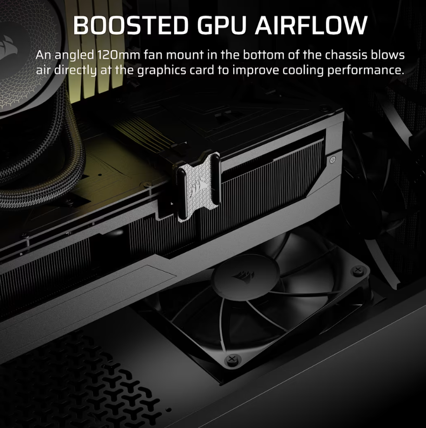 Corsair PC Case | 3200D RS | Mid-Tower | Black
