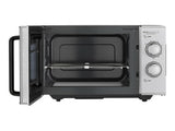 Caso | Ceramic Microwave Oven with Grill | MG 25 Ecostyle | Free standing | 900 W | 25 L | Grill | Silver