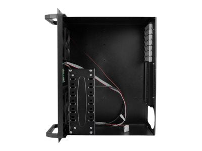 Lanberg | Rackmount server chassis lanberg ATX 350/10 19"/4U | Black