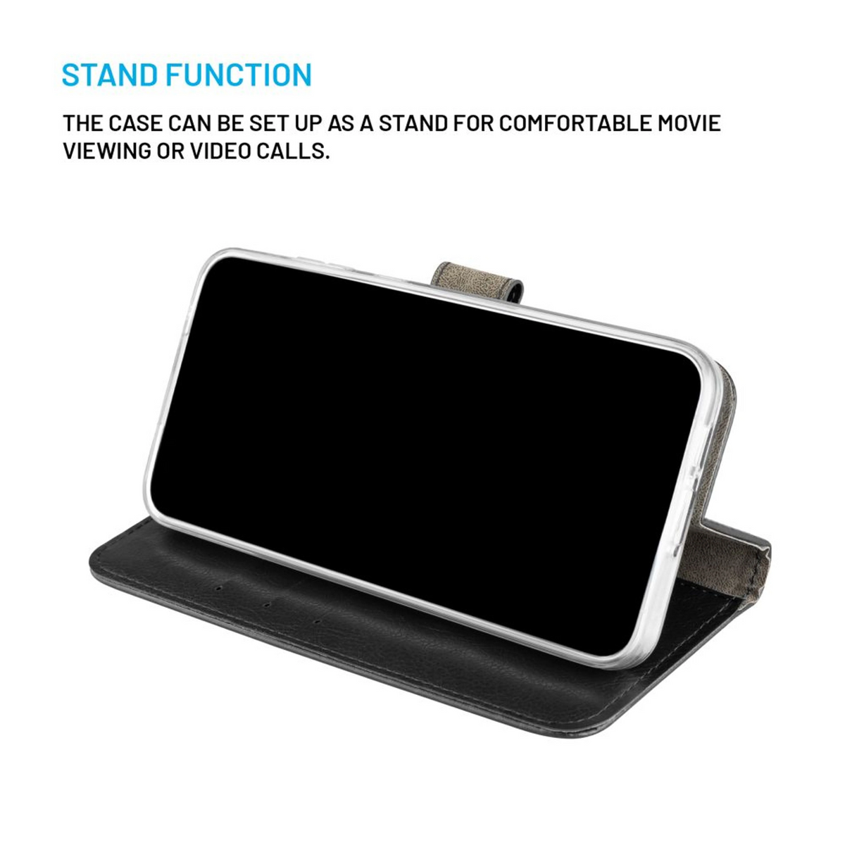 Fixed Opus | Book Case | Xiaomi | Redmi 15 4G/5G | Synthetic leather | Black