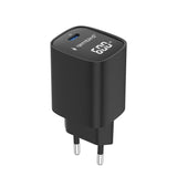 Gembird 60W USB Type-C fast charger, LCD | TA-UC-1C-PD60LCD-01-BK