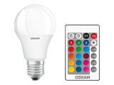 LED Star+ Classic A RGBW FR 60 dimmable 9W/827 E27 bulb with Remote Control | 9 W | RGBW