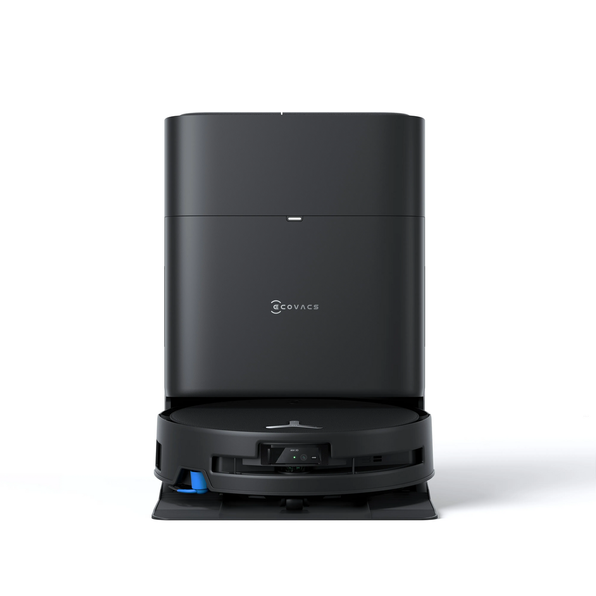 Ecovacs Robotic Vacuum Cleaner | DEEBOT T80S OMNI BLACK | Wet&Dry | 6400 mAh | 24800 Pa | Black