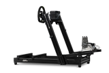 Next Level Racing GTElite Lite | Aluminium Simulator Cockpit, Wheel Plate Edition | Black