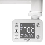 Adler LED Electric Bathroom Radiator | AD 7823 | Radiator | 400 W | White | IP24
