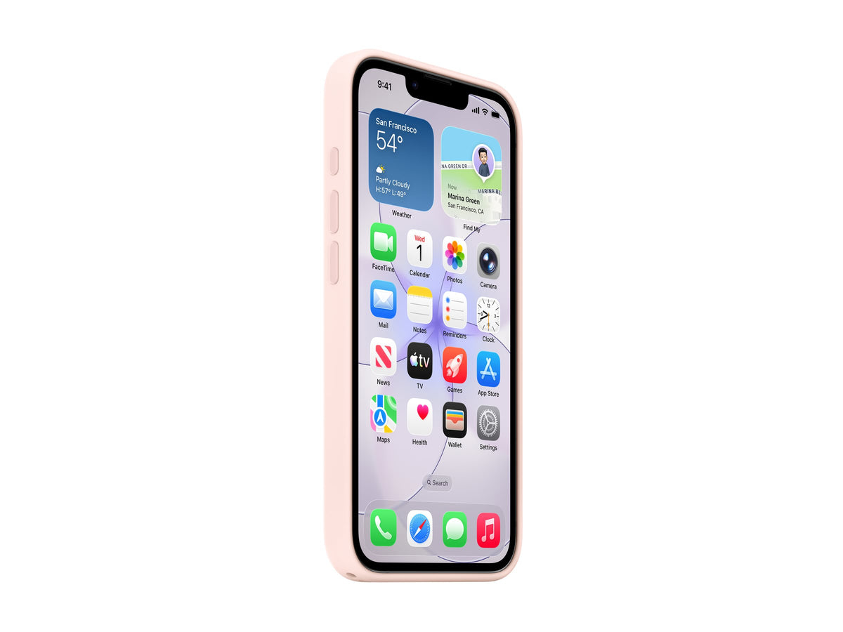 Apple iPhone 17e Silicone Case with MagSafe – Soft Pink | Apple