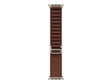 APPLE 49mm Burgundy Alpine Loop - Small - Natural Titanium Finish | Apple