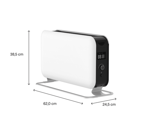 Mill | Portable Heater | CO1500MAXWIFI3 | Convection Heater | 1500 W | Suitable for rooms up to 14-18 m² | White | IPX4