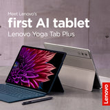 Lenovo | Yoga Tab Plus Wi-Fi (without power adapter) | ZAEG0018NL | 12.7 " | Tidal Teal | LTPS | 2944 x 1840 pixels | Qualcomm | Snapdragon 8 Gen 3 Mobile Platform | 16 GB | Soldered LPDDR5x | 256 GB | Wi-Fi | Front camera | 13 MP | Rear camera | 13 MP | 