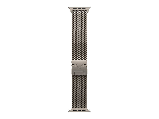 APPLE 49mm Natural Titanium Milanese Loop - Small | Apple