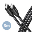 AXAGON | Data and charging USB 3.2 Gen1 cable, 3 m | BUCM3-CM30AB | USB Type C - USB Type C