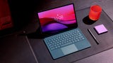 Lenovo | Yoga Tab Plus Wi-Fi (without power adapter) | ZAEG0018NL | 12.7 " | Tidal Teal | LTPS | 2944 x 1840 pixels | Qualcomm | Snapdragon 8 Gen 3 Mobile Platform | 16 GB | Soldered LPDDR5x | 256 GB | Wi-Fi | Front camera | 13 MP | Rear camera | 13 MP | 