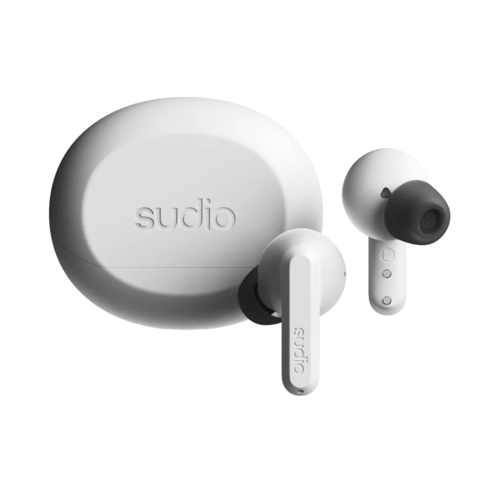 Sudio Earbuds | A3 Pro | Bluetooth | In-ear | Microphone | Fog White | Noise canceling